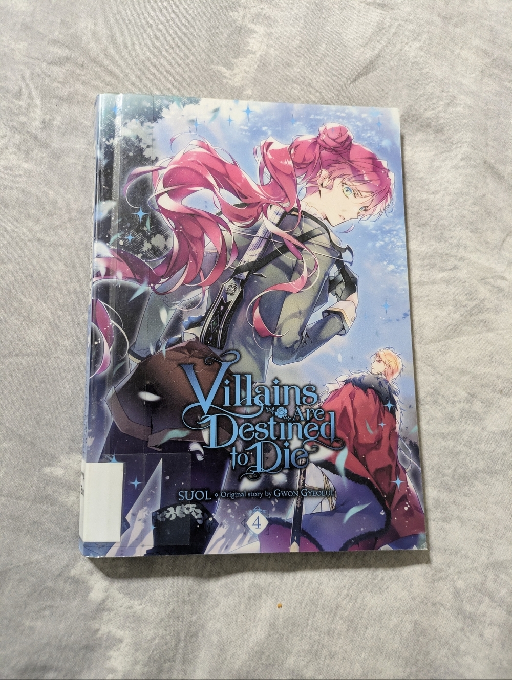 Villians Are Destined To Die Manga Book Volume 4